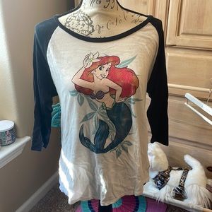 Vans Little Mermaid 3/4 length sleeve top